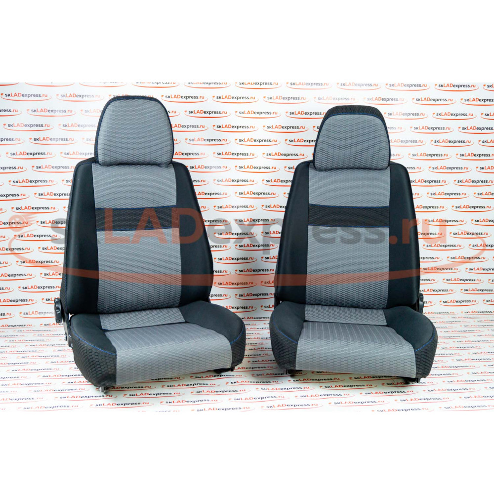 Комплект анатомических сидений VS Комфорт Самара на ВАЗ 2108-21099, 2113-2115