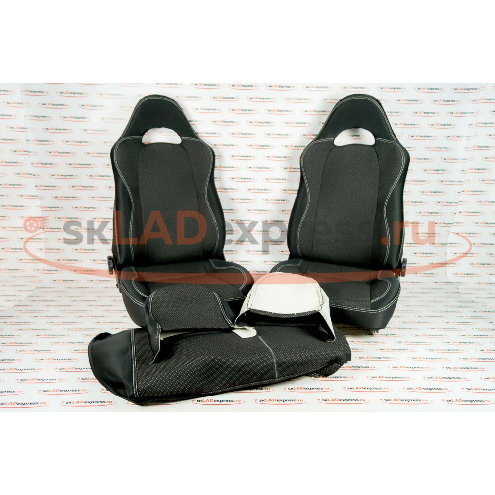 Комплект анатомических сидений VS Форсаж Самара на ВАЗ 2108-21099, 2113-2115