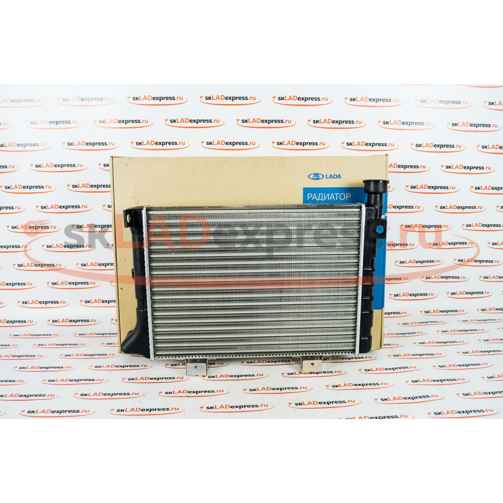 Радиатор охлаждения алюминиевый инжекторный 2104, 2107