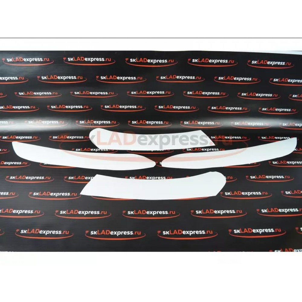 Прозрачные наклейки для защиты кузова от гравия для Рено Дастер, Ниссан Террано