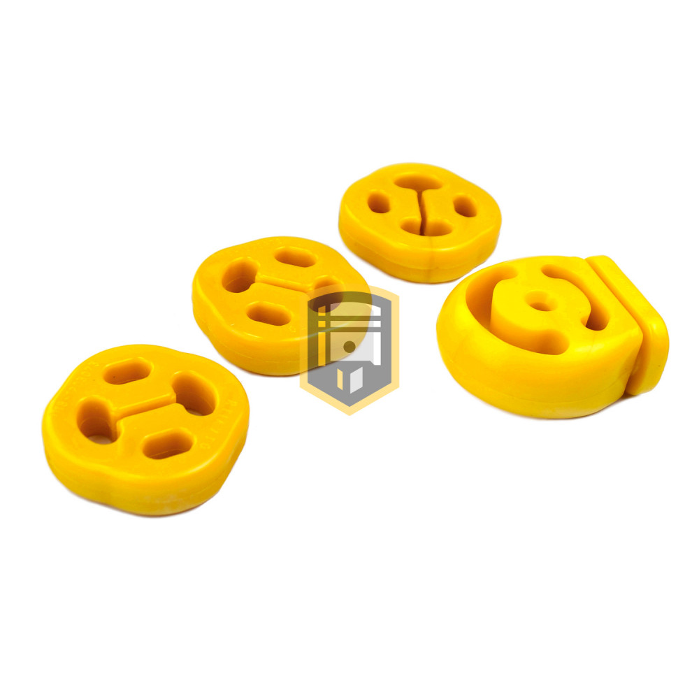 Комплект подушек глушителя, желтый полиуретан CS20 COMFORT на Лада Калина, Калина 2, Гранта, Гранта FL, Datsun