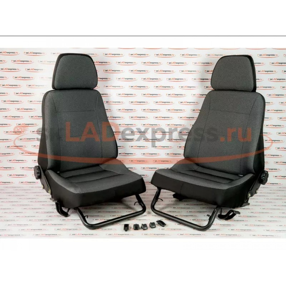 Комплект оригинальных передних сидений с салазками на ВАЗ 2108, 2113