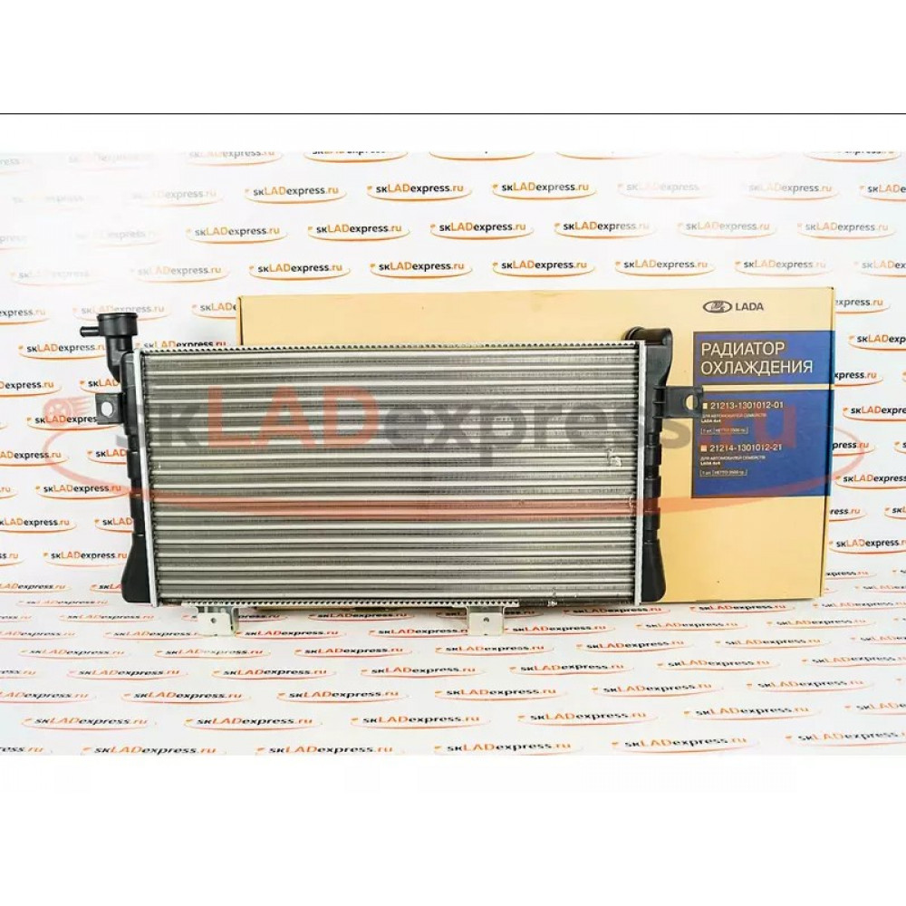 Радиатор охлаждения алюминиевый ДААЗ на Лада Нива 4х4, Нива Легенд инжектор