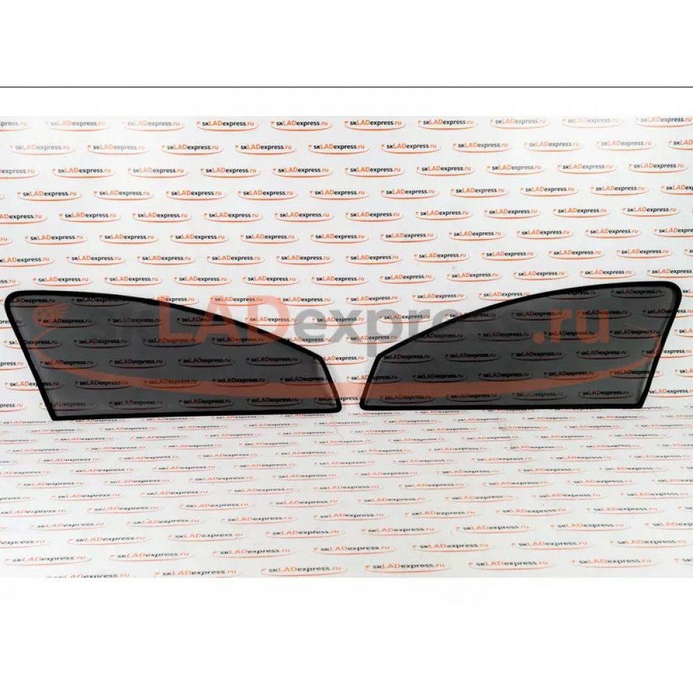 Съемная москитная сетка Maskitka-Lite на магнитах на передние стекла Лада Нива 4х4