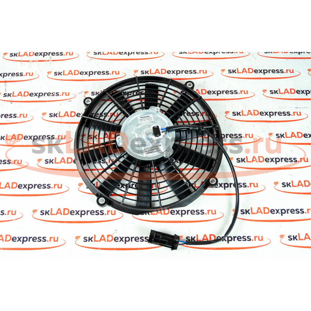 Вентилятор охлаждения радиатора кондиционера Panasonic на Лада Калина, Приора