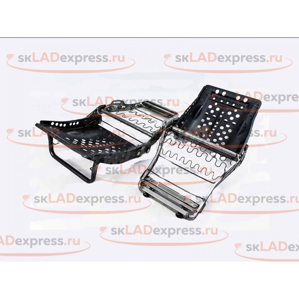 Комплект откидных каркасов сидений с салазками на ВАЗ 2108, 2113