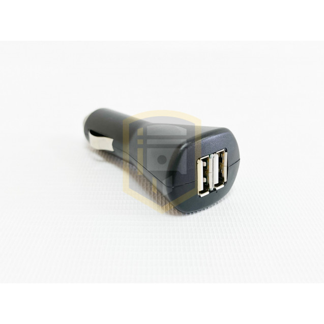 USB зарядное устройство от прикуривателя, 2 слота универсальное