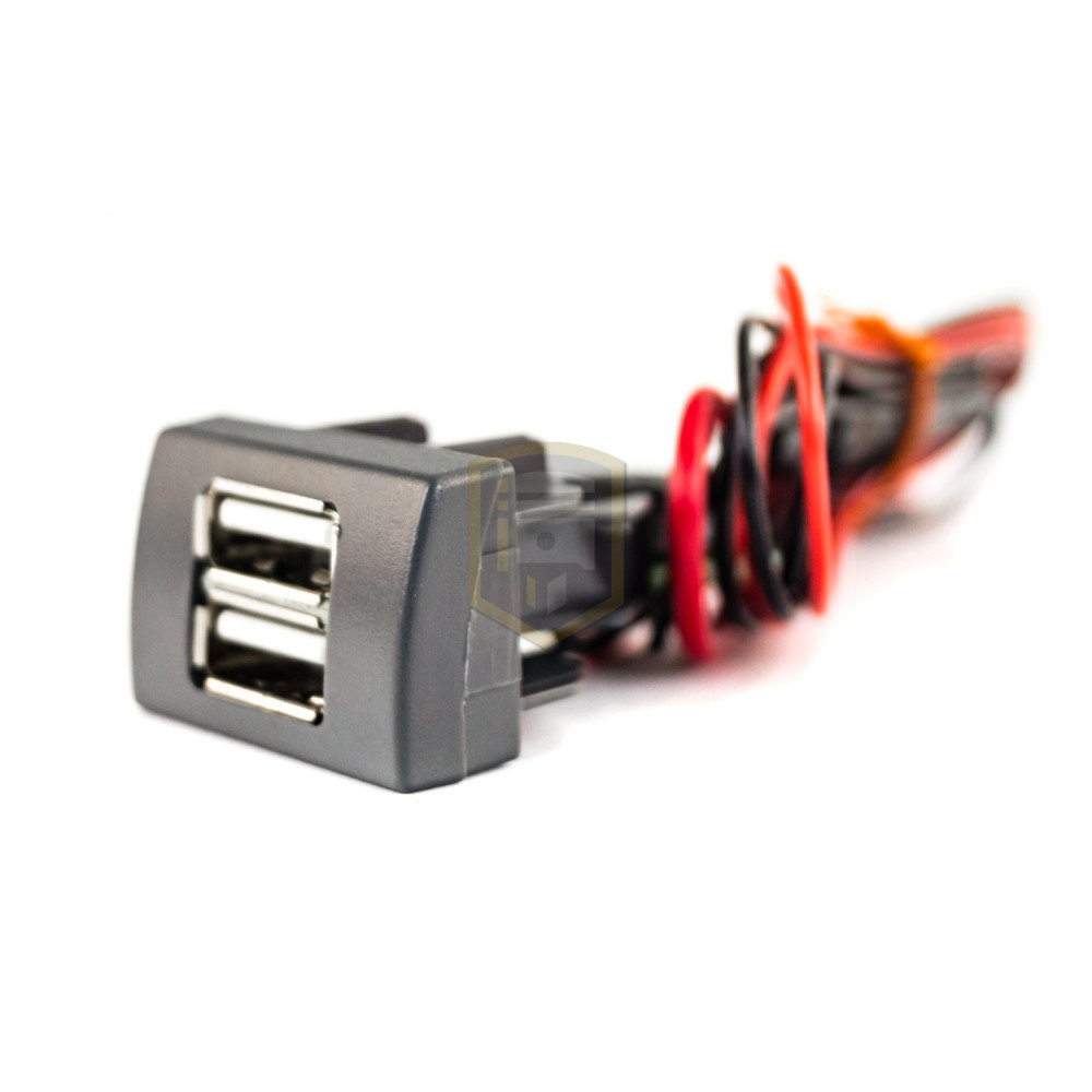 USB зарядное на 2 слота вместо заглушки панели приборов ГАЗель Некст, Бизнес