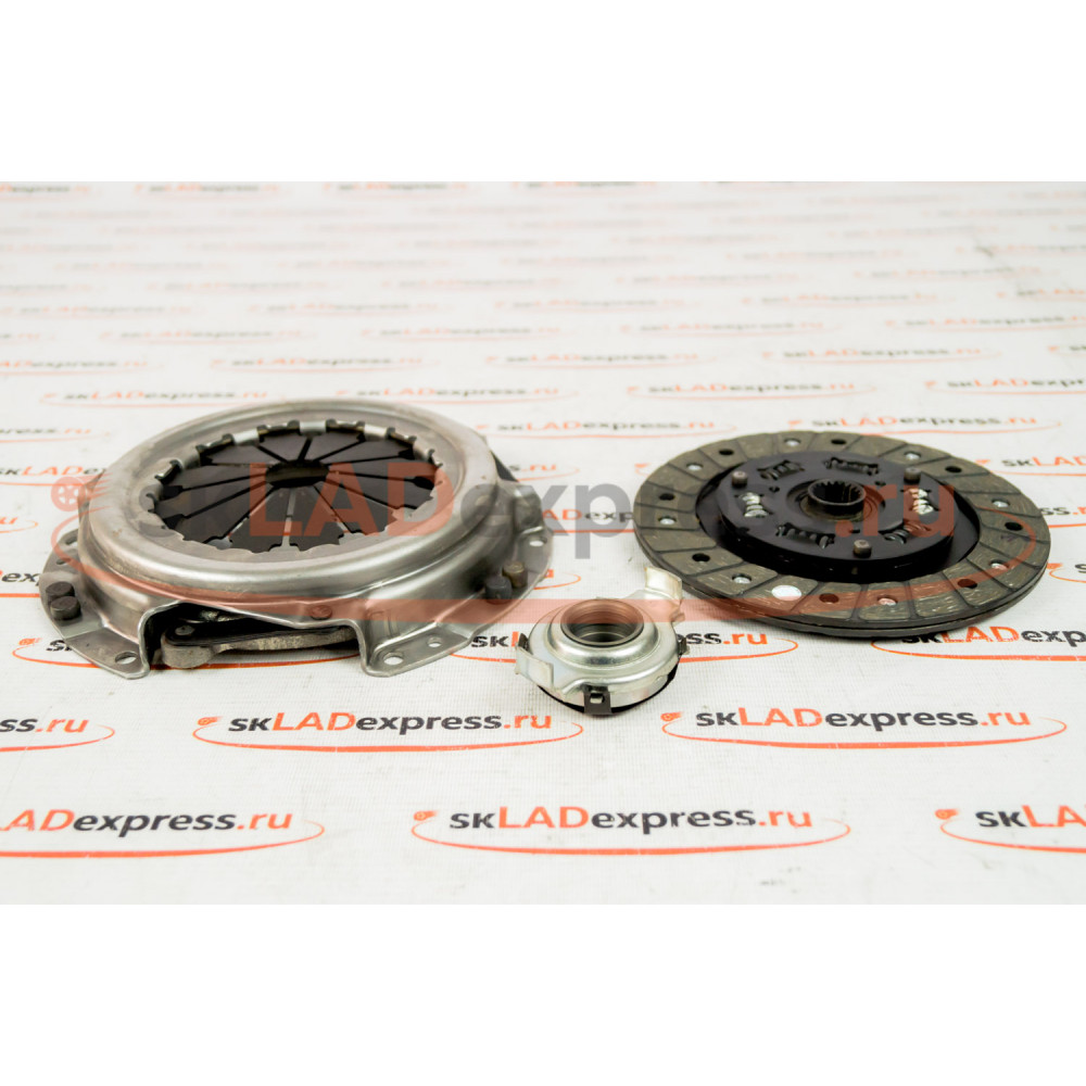 Комплект дисков сцепления БЗАК в сборе с подшипником на ВАЗ 2108-21099, 2113-2115
